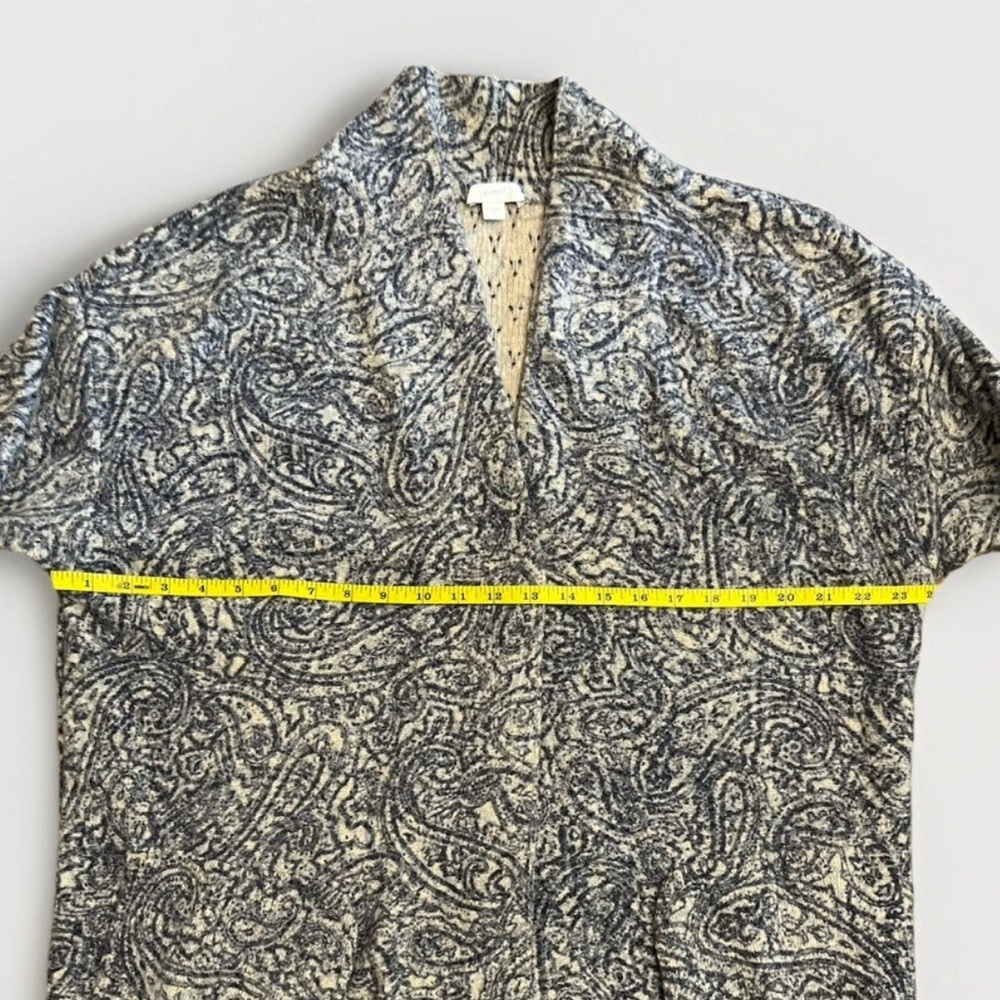 Pure Jill Paisley Cardigan – Blue & Cream, Women’s Large - Picture 6 of 9